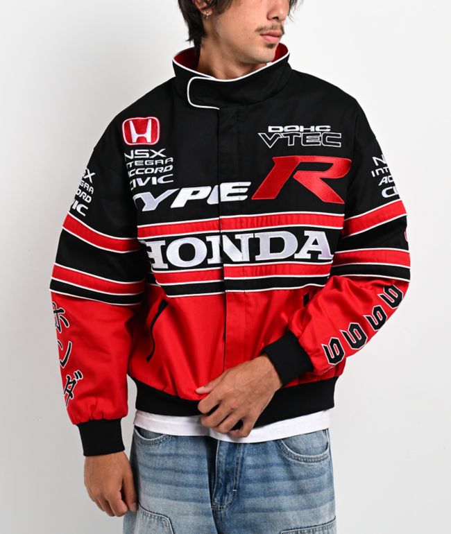 Honda Tribute Red & Black Racing Jacket - Honda