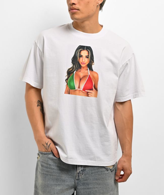 Popular Demand Viva White T-Shirt - Popular Demand