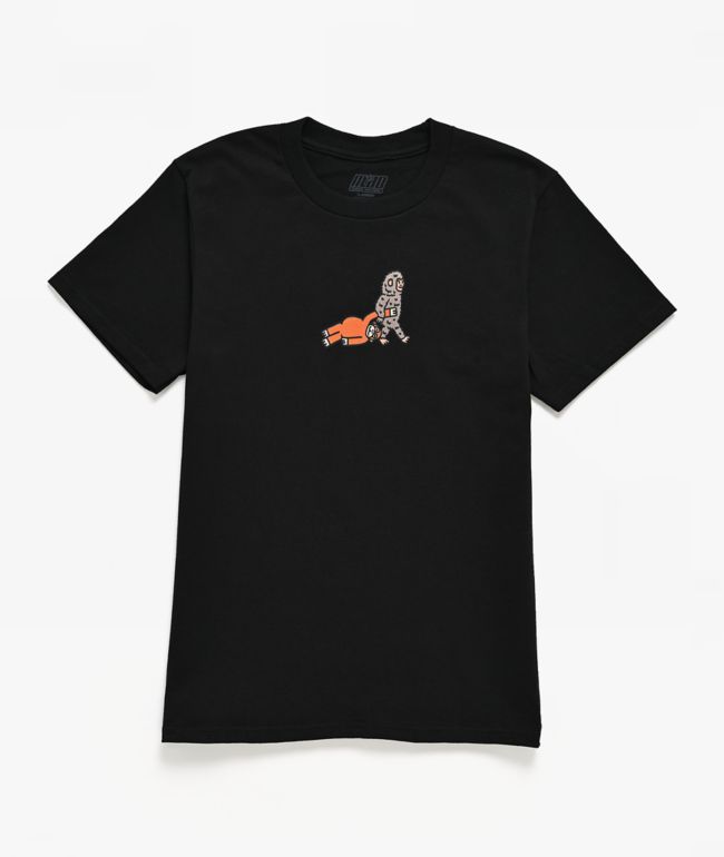 A.LAB Kids Monkey Walk Black T-Shirt - A.LAB