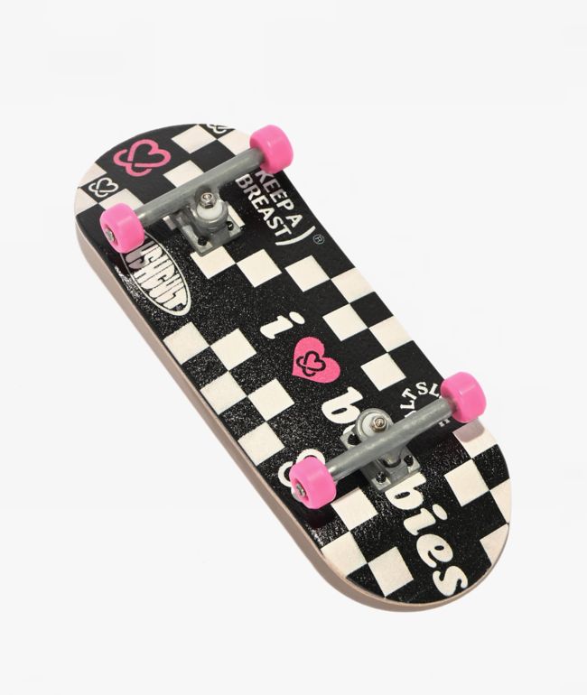 Keep A Breast Foundation x Slushcult Chex Fingerboard Complete - Slushcult
