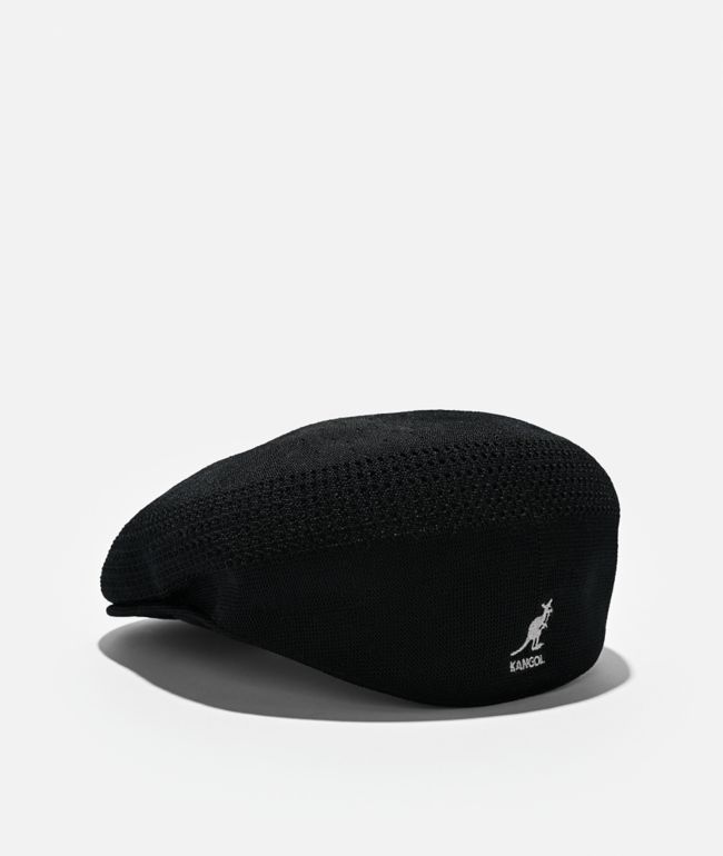 Kangol Tropic 504 Ventair Black Flat Cap - Kangol