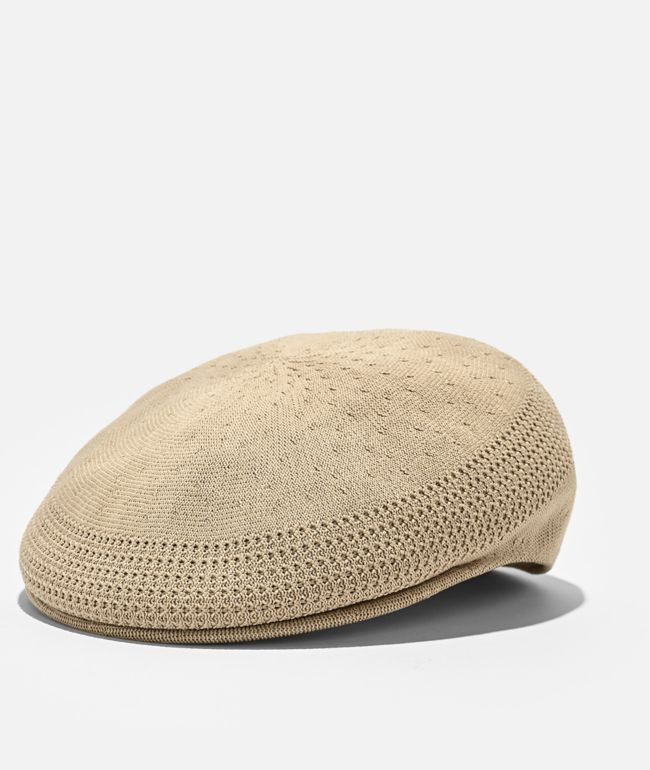 Kangol Tropic 504 Ventair Beige Flat Cap - Kangol