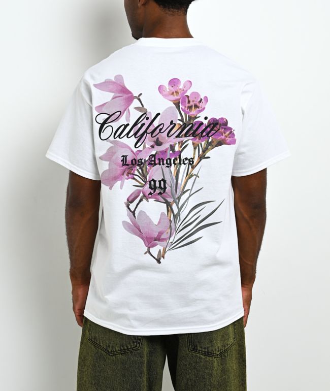Empyre LA Floral White T-Shirt - Empyre
