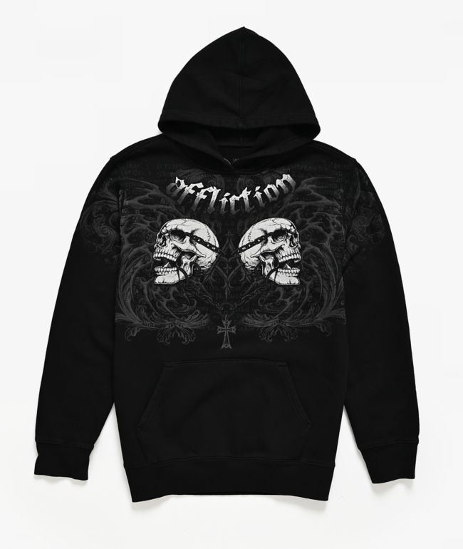 Affliction Kids Collapse Black Hoodie - Affliction