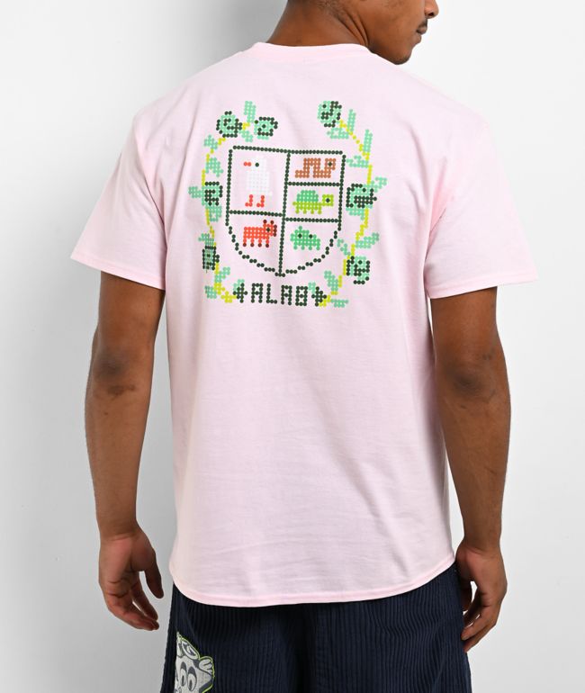 A.LAB Cross Stitch Pink T-Shirt - A.LAB