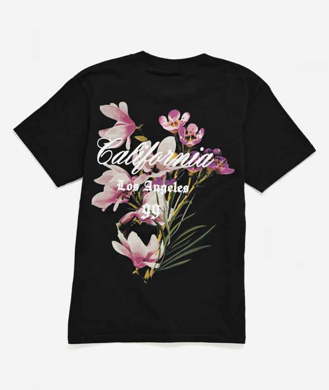 Empyre Kids LA Floral Black T-Shirt - Empyre