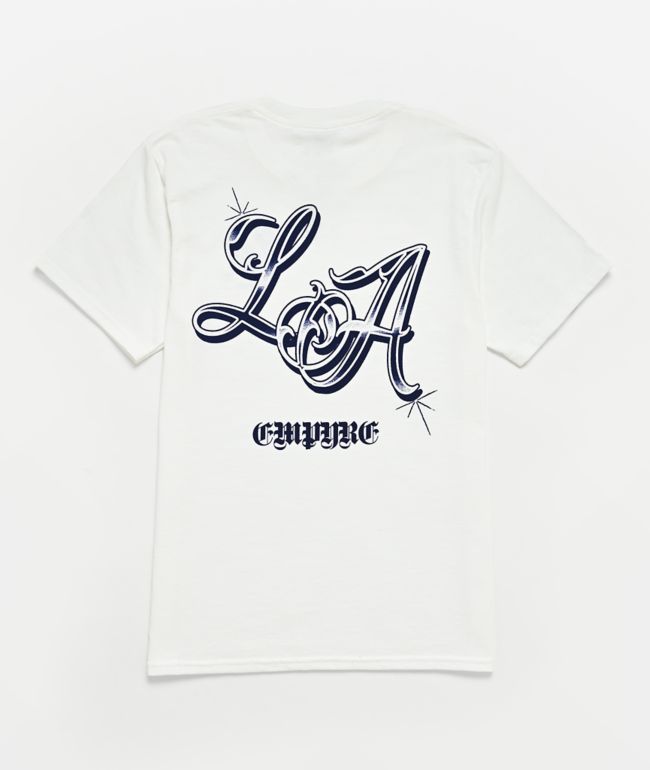 Empyre Kids LA Ballpoint White T-Shirt - Empyre