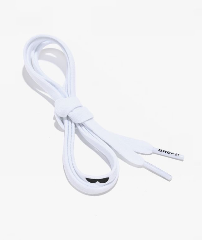 Bread Cloud White 45" Elastic Shoe Laces - Bread
