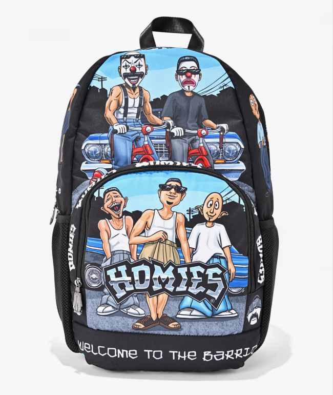 DGA Homies Chillin Black Backpack - DGA