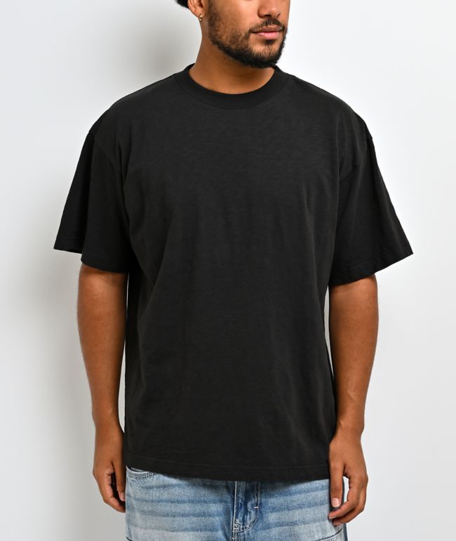 ITA Slub Black T-Shirt  - ITA