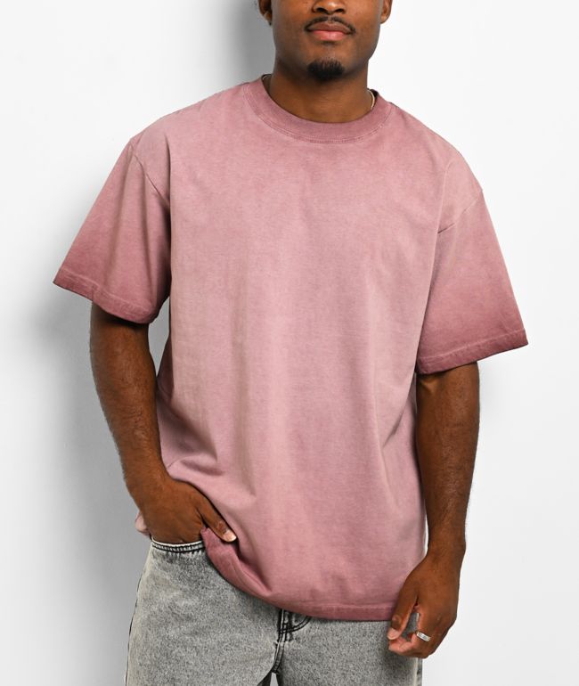 ITA Blush Oil Wash Boxy T-Shirt - ITA