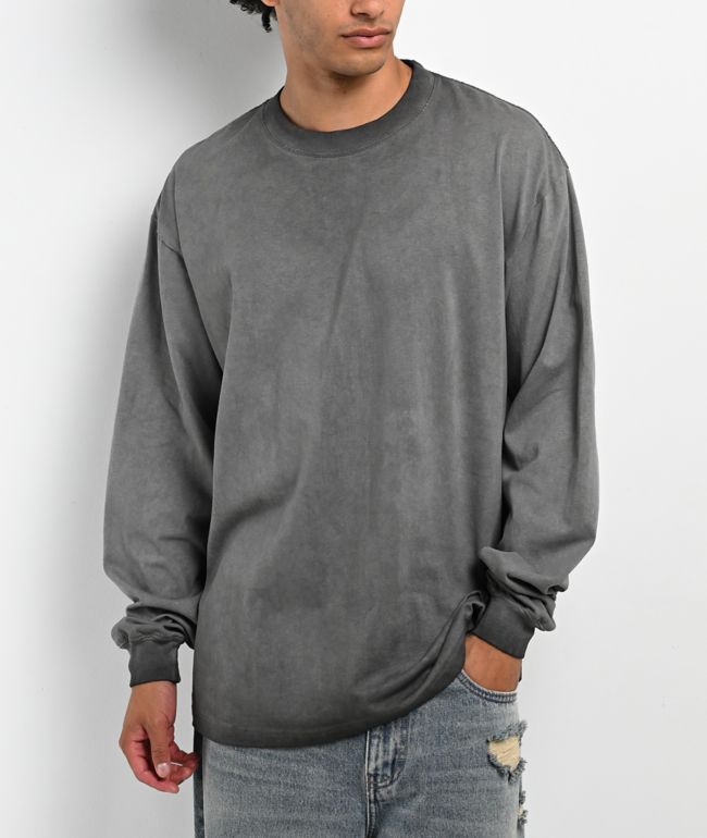 ITA Char Oil Wash Long-Sleeve T-Shirt - ITA