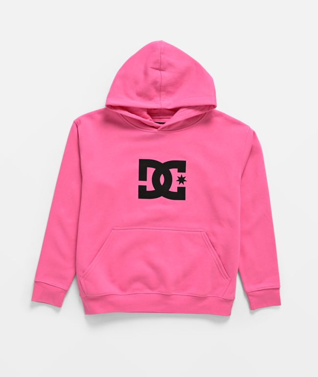 DC Kids Court Graffik Pink Hoodie - DC