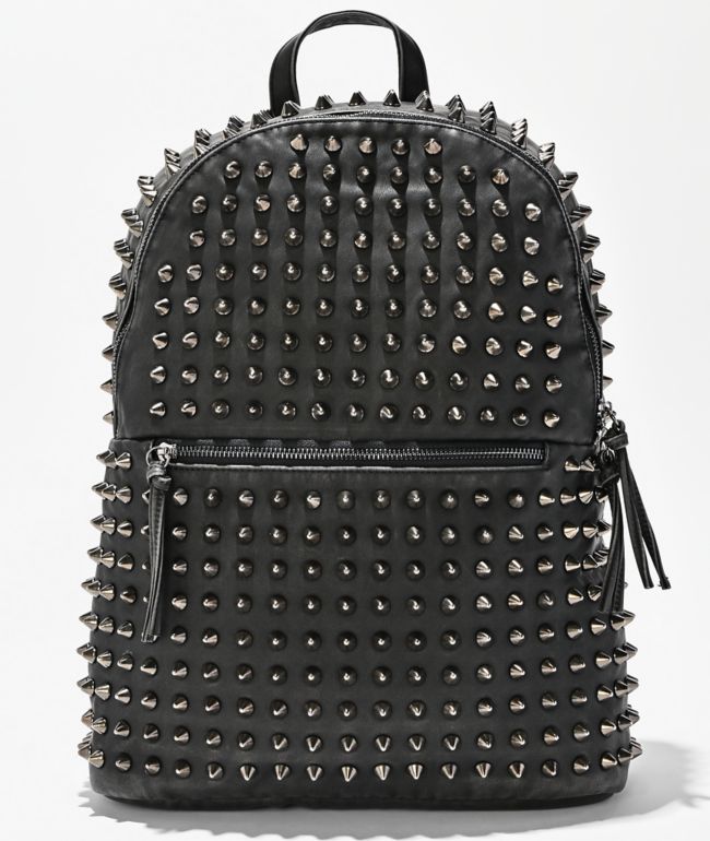 Insomnia Visuals Spiked Black Backpack - Insomnia Visuals