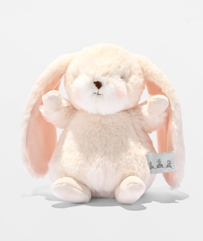 Bunnies By The Bay Tiny Nibble Cream Bunny Plush Toy - 