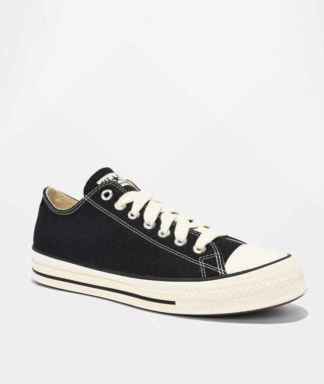 Converse Chuck Taylor All Star Throwback Black & Vintage White Shoes - Converse