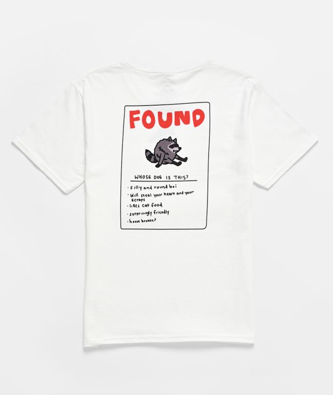 A.LAB Kid's Round Boy Found White T-Shirt - A.LAB