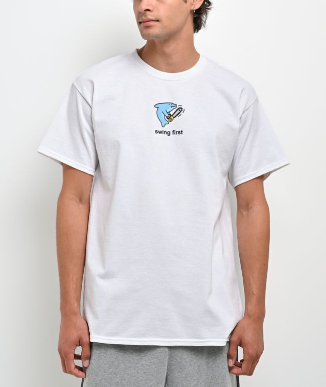 A.LAB Swing First White T-Shirt - A.LAB