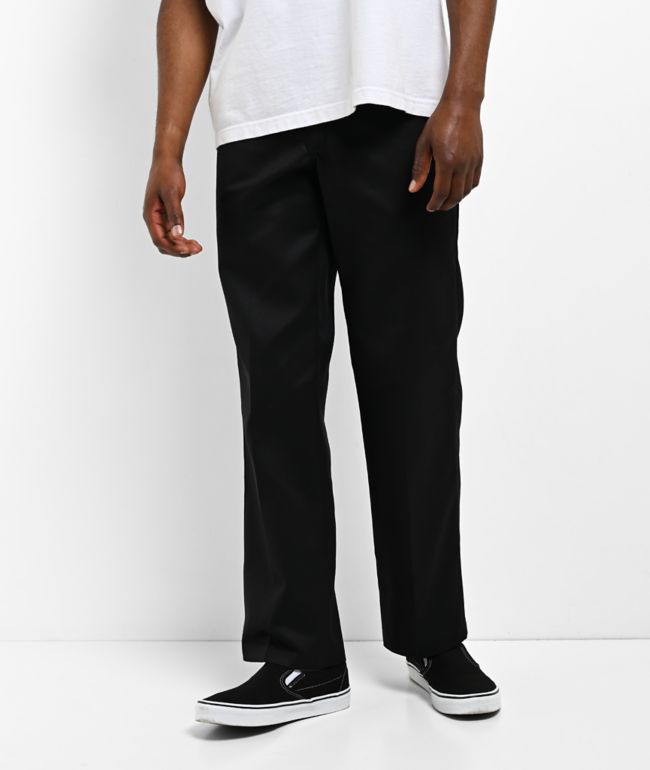 Dickies Original 874 Black 30" Inseam Work Pants - Dickies