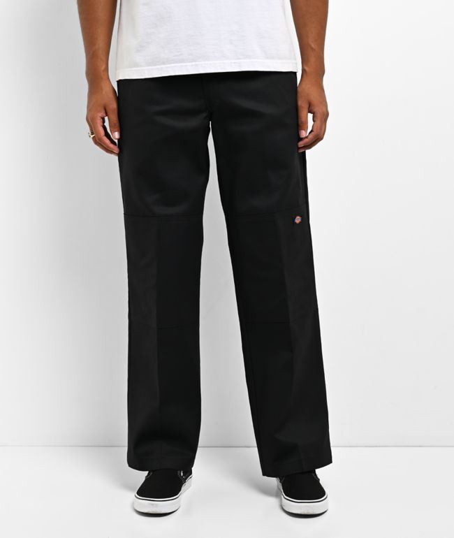 Dickies Double Knee Black 32" Inseam Loose Fit Work Pants - Dickies