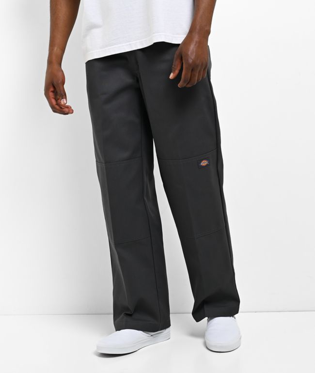 Dickies Double Knee Charcoal 30" Inseam Loose Fit Work Pants - Dickies