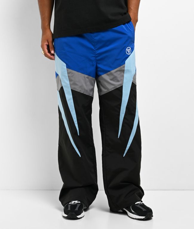 Hypland Lazer Blue Windbreaker Track Pants - Hypland