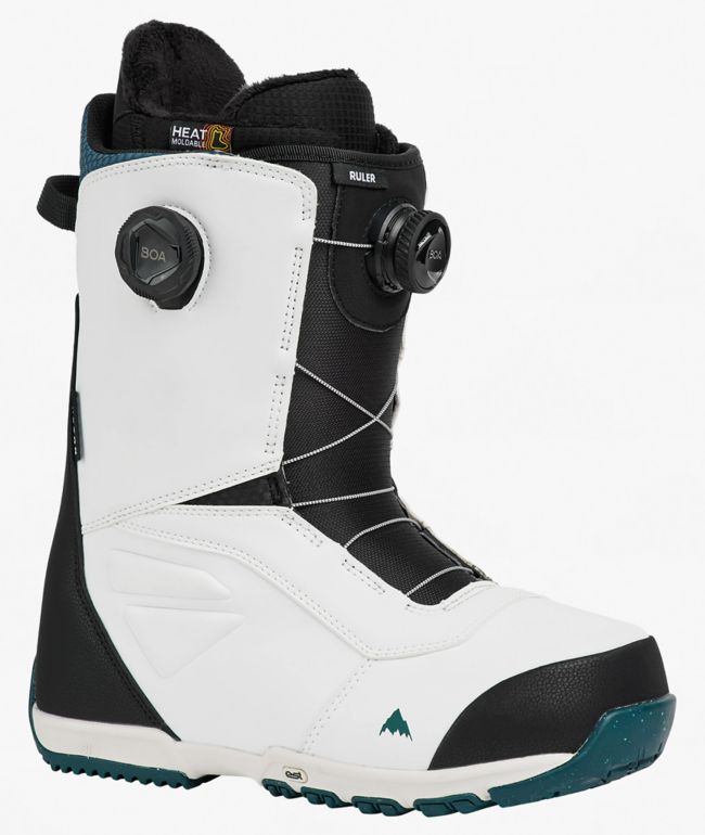 Burton Ruler BOA® White Snowboard Boots 2027 - Burton