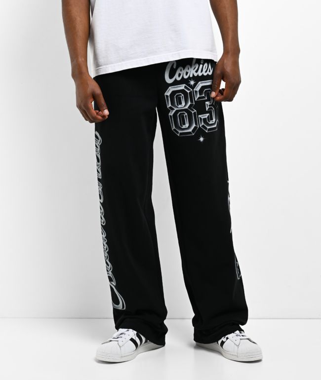 Cookies Draft Day Black Sweatpants - Cookies Clothing
