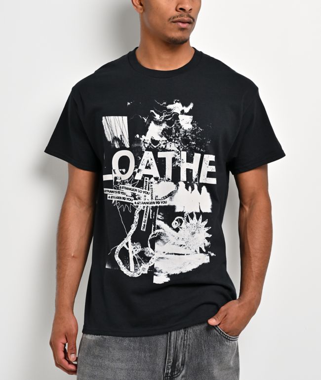 Loathe Collage Black T-Shirt - Loathe