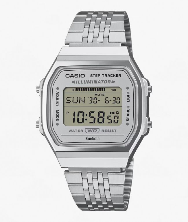 Casio ABL100WE-7ACF Silver Digital Watch - Casio