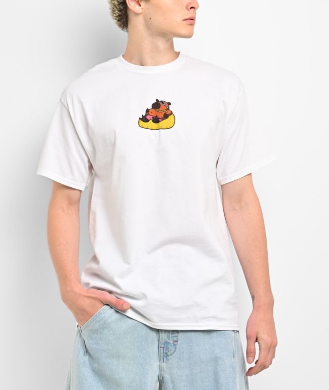 A.LAB Floating Karl White T-Shirt - A.LAB