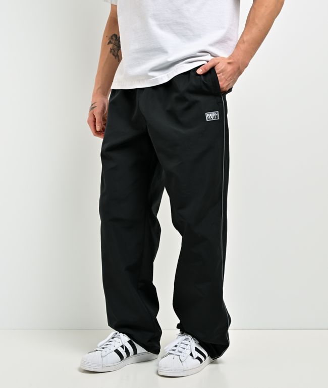 Pro Club Heavyweight Black Baggy Track Pants - Pro Club