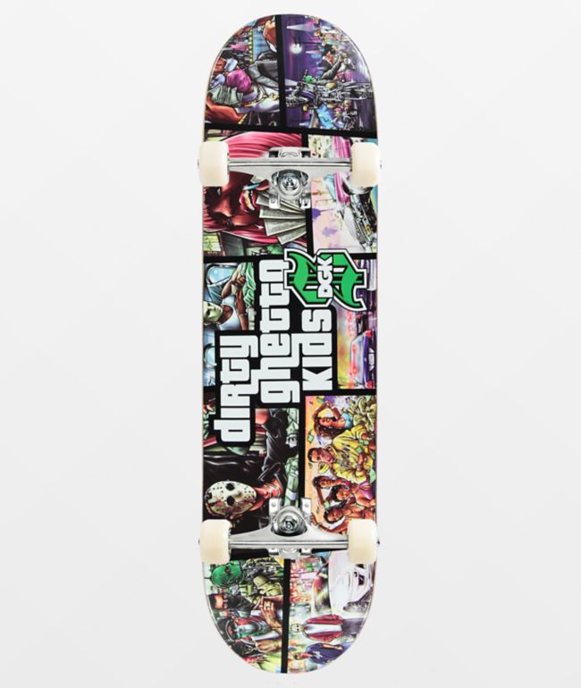 DGK Scrapbook 8.25" Assembled Skateboard Complete - DGK
