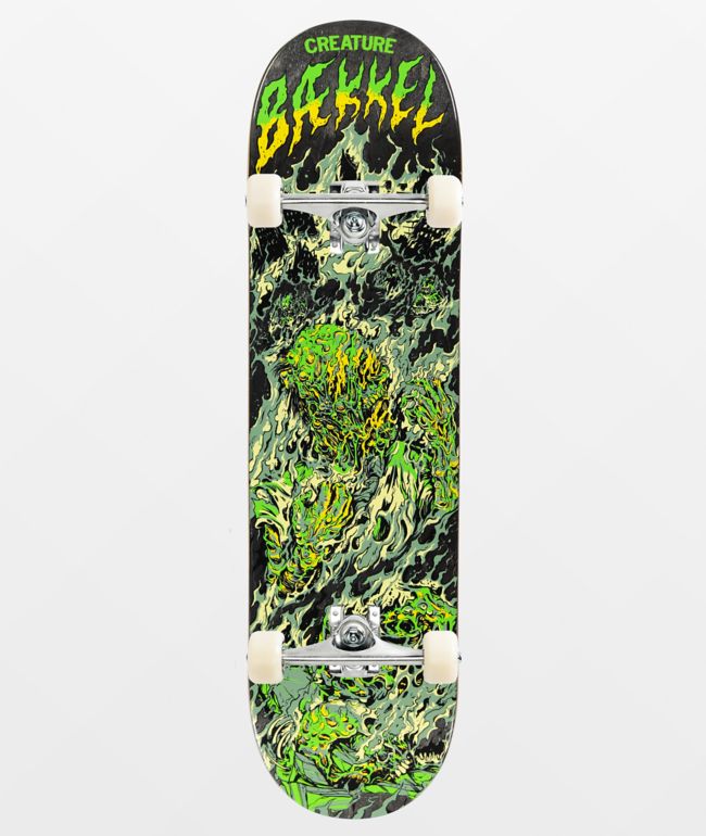 Creature Baekkel Doomsday 8.375" Assembled Skateboard Complete - Creature