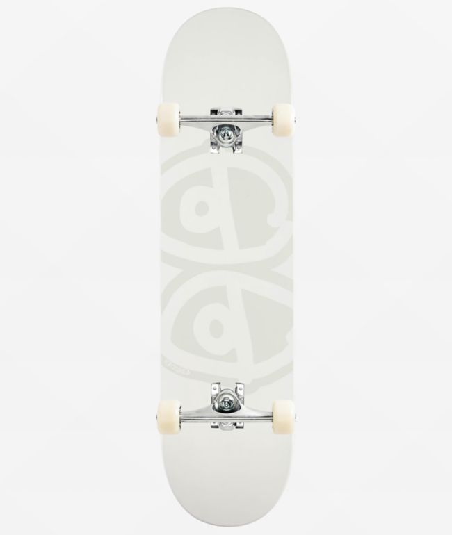 Krooked Eyes White 8.06" Skateboard Deck
