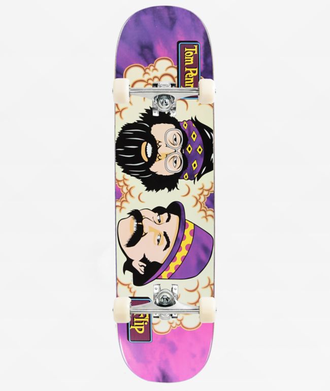 Flip Penny Toms Friends Purple Haze 8.25" Assembled Skateboard Complete - Flip Skateboards