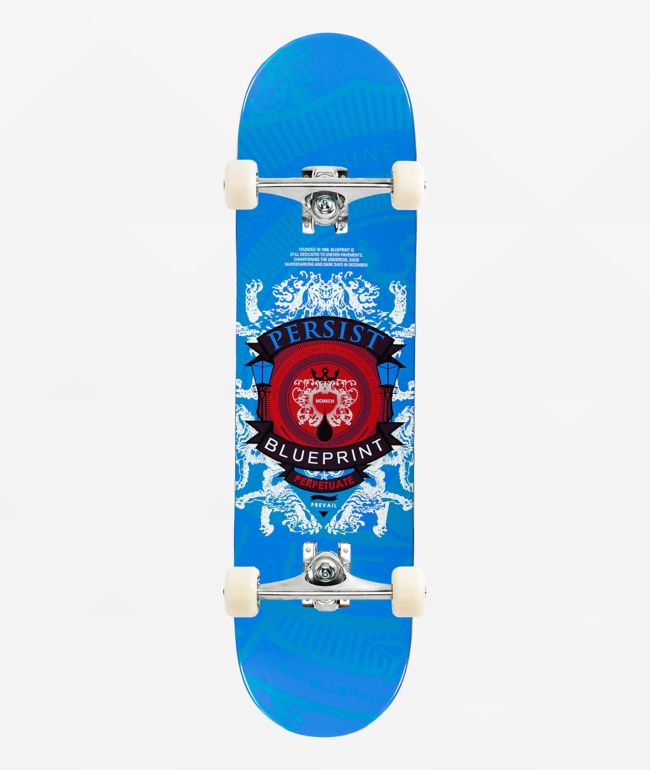 Blueprint Courage 8.0" Assembled Skateboard Complete - Blueprint