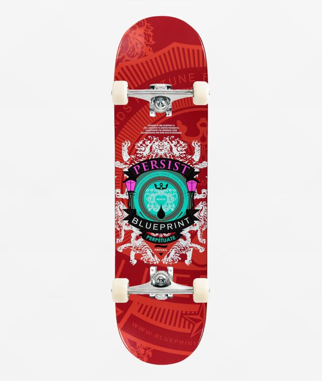 Blueprint Courage 8.5" Assembled Skateboard Complete - Blueprint