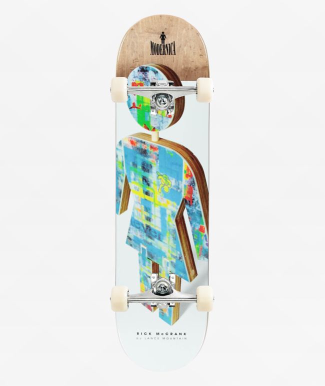 Girl McCrank Modernica 8.125" Assembled Skateboard Complete