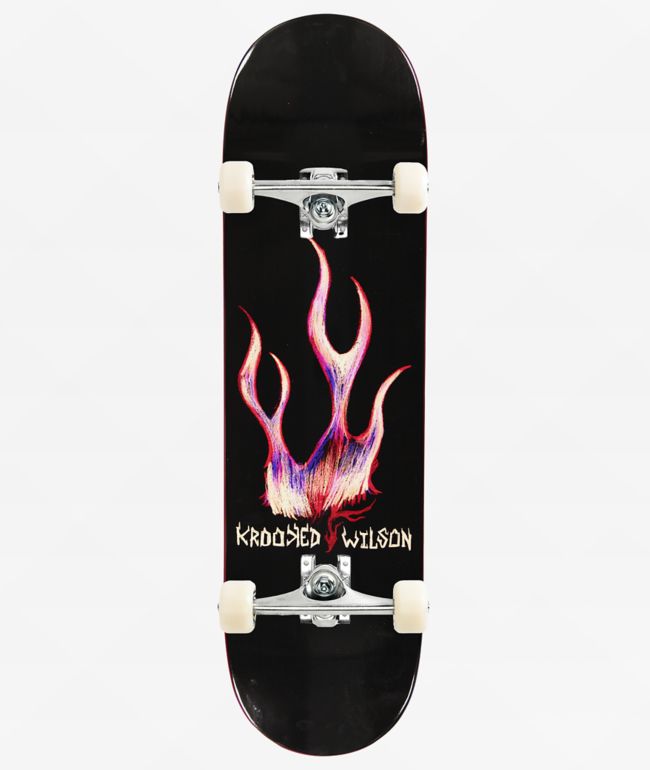 Krooked Wilson Flame 8.5" Assembled Skateboard Complete - Krooked Skateboards