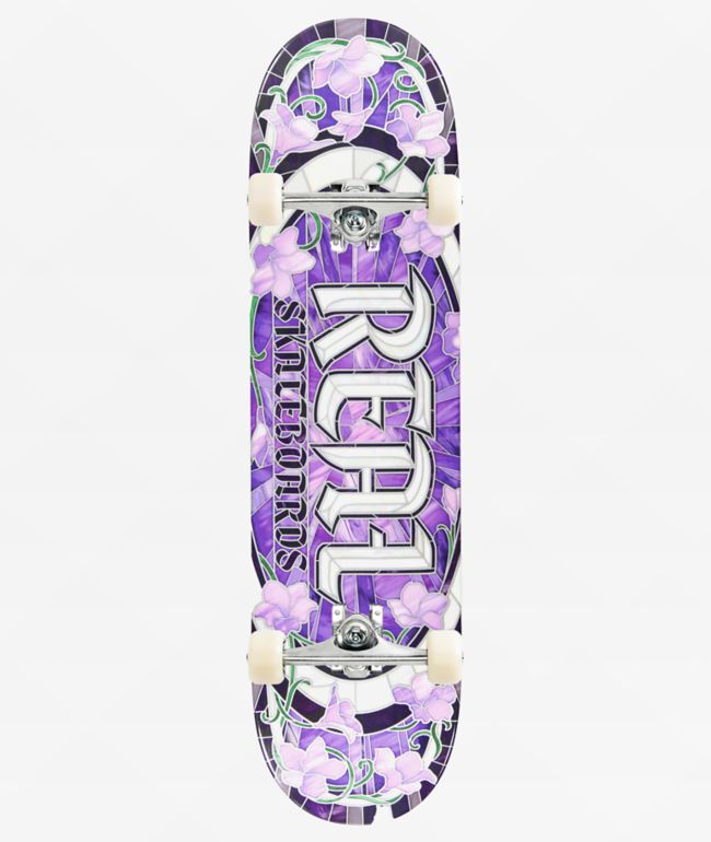 Real Oval Cathedral 8.06" Assembled Skateboard Complete - Real Skateboards