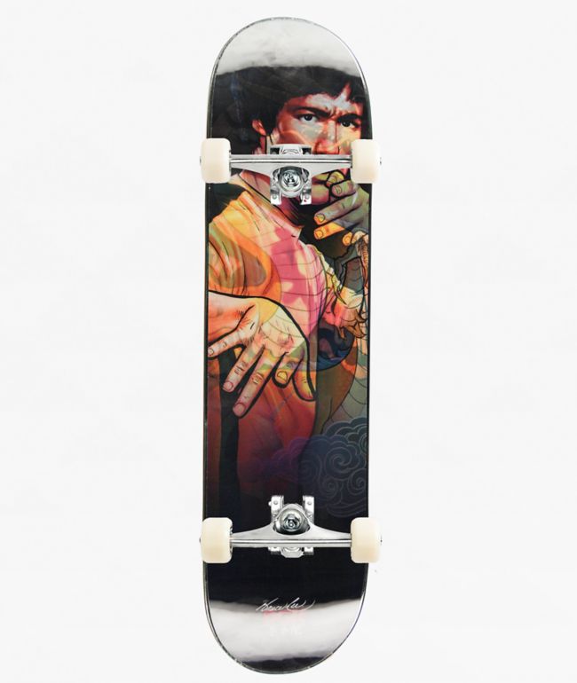DGK x Bruce Lee Dragon Lee Lenticular 8.0" Assembled Skateboard Complete  - DGK