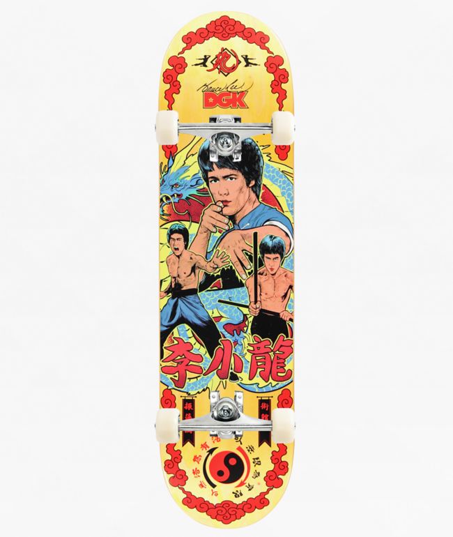 DGK x Bruce Lee Fury 8.1" Assembled Skateboard Complete  - DGK