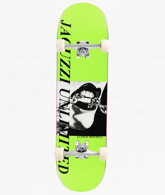 Jacuzzi Zander Chain Mail 8.5" Assembled Skateboard Complete - Jacuzzi