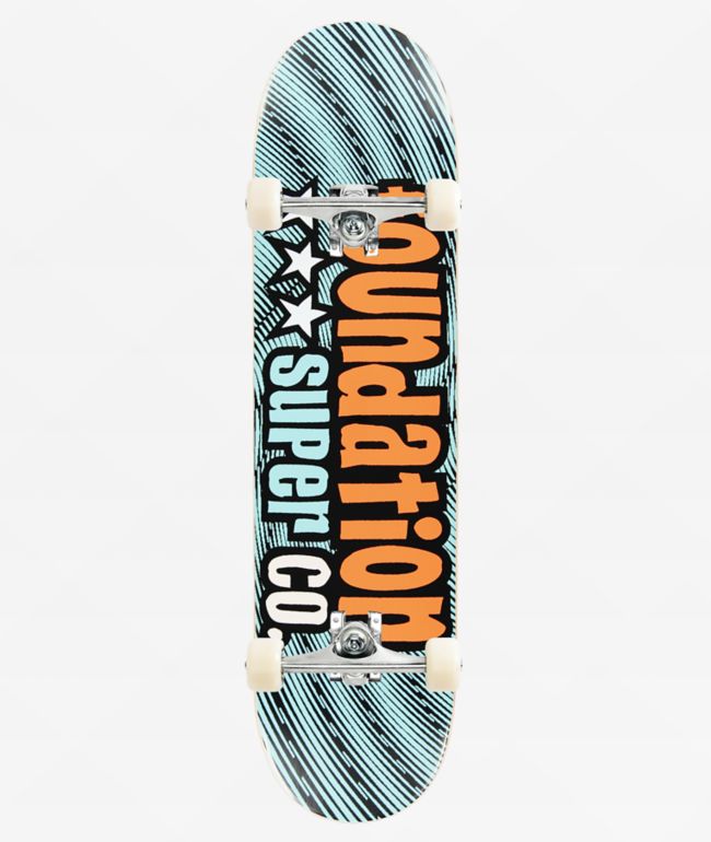 Foundation 3 Star Reverb 7.88" Assembled Skateboard Complete - Foundation Skateboards