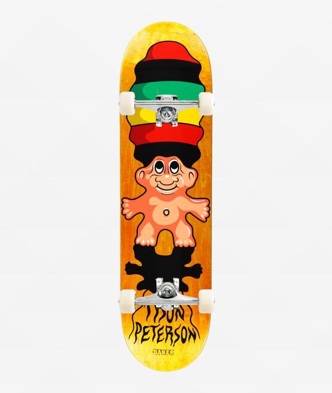 Baker Tyson Troll Safari 8.25" Assembled Skateboard Complete - Baker Skateboards