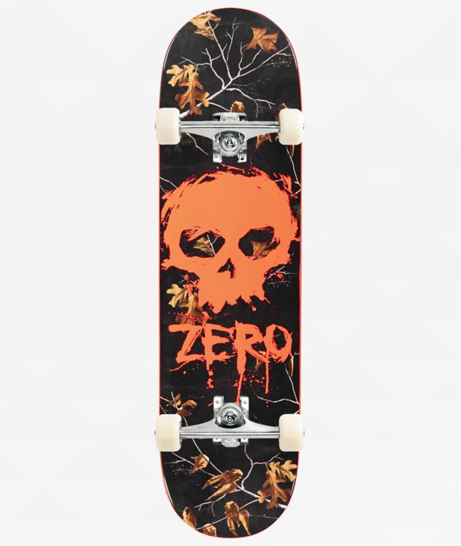 Zero x Realtree Blood Skull 8.5" Assembled Skateboard Complete - Zero