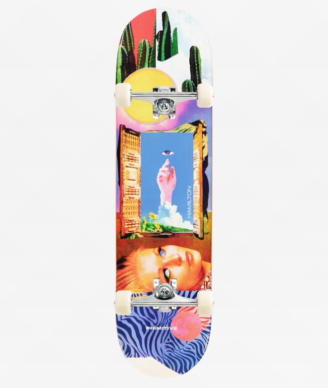 Primitive Hamilton Secret Garden 8.0" Assembled Skateboard Complete - 
