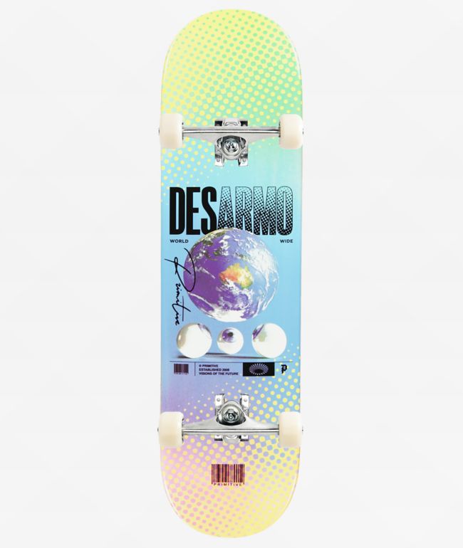 Primitive Desarmo Vision 8.38" Assembled Skateboard Complete - Primitive