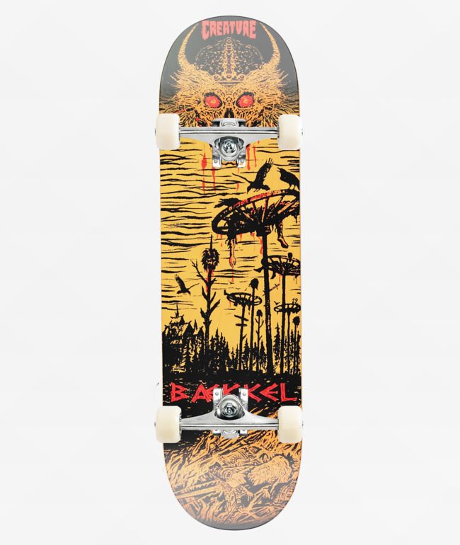 Creature Bækkel Wasteland 8.6" Assembled Skateboard Complete - Creature